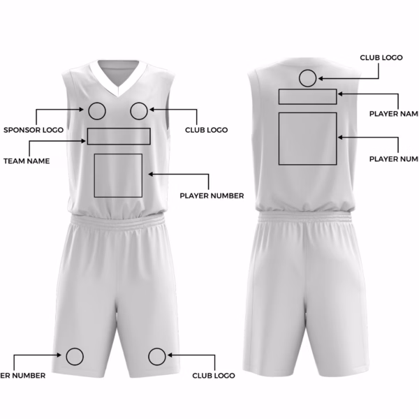 Design Reversible Jerseys - Court Commander Custom Basketball Jerseys - Design Your jerseys with Team Logos and Colors
