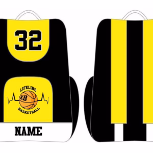 Lifeline Basketball Custom School Bag