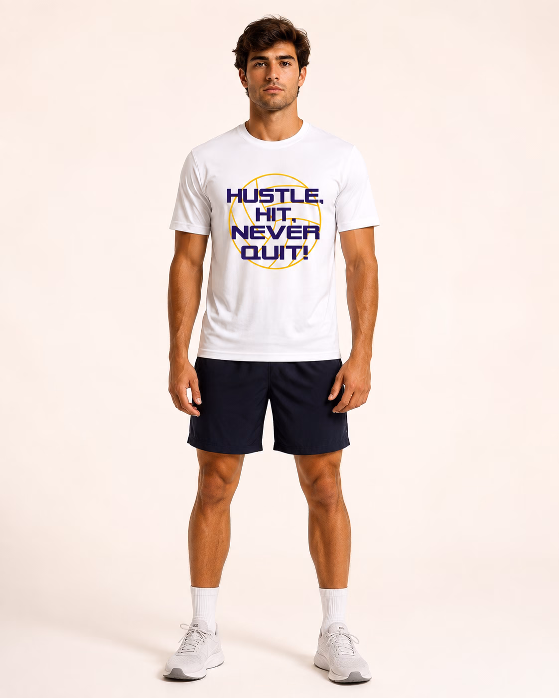 Lifeline Volleyball Team T-Shirt — Design 02 - Image 2