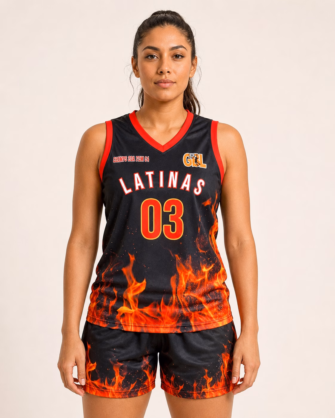 GBL Latinas Women's Basketball Uniform