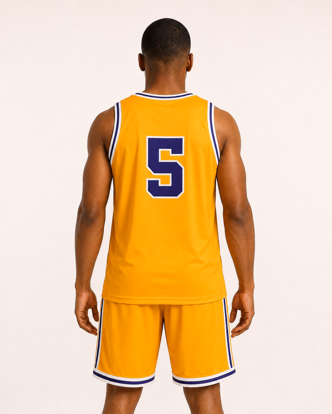 GBL Lakers Basketball Uniform - Image 2